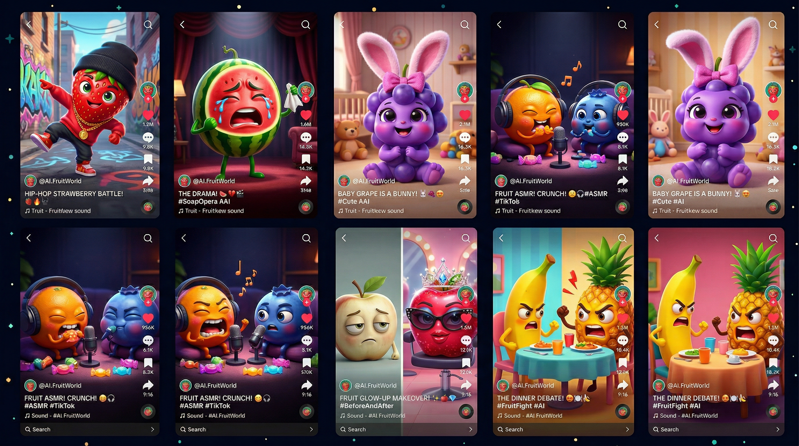 AI TikTok Video Examples