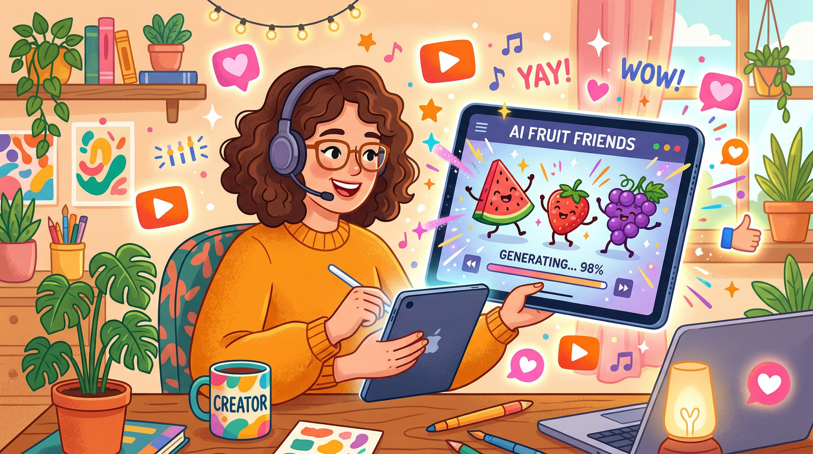 Creating Fruit Videos with AI