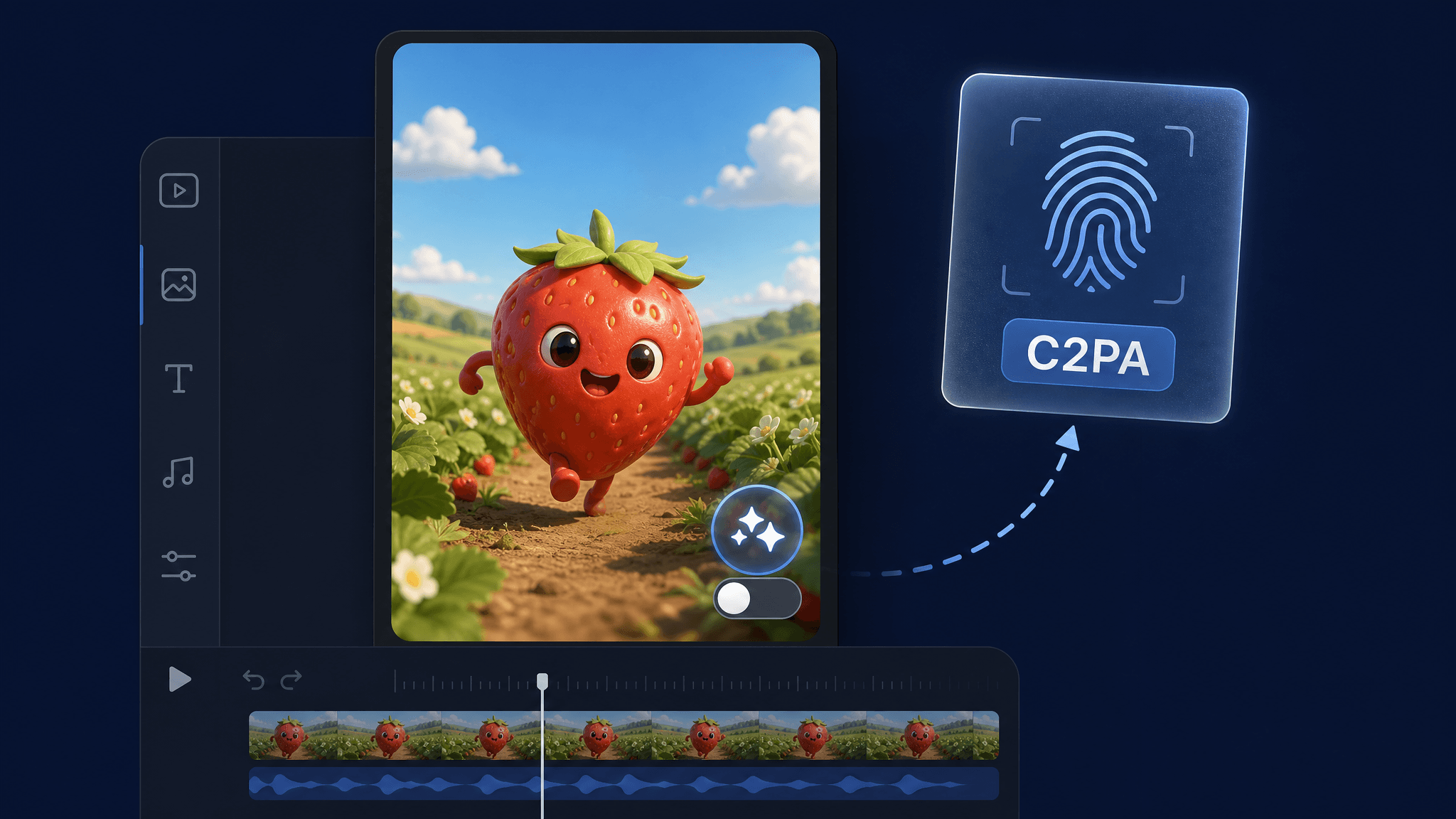AI Video Watermark: Turning Off the Visible Mark Doesn't Hide AI Origin